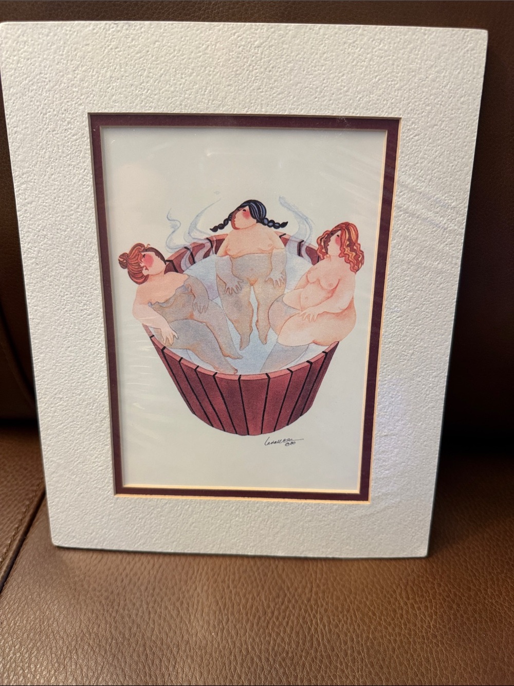 Limited Edition art print “Tom’s Tub” by Alaskan artist Barbara LaVallee